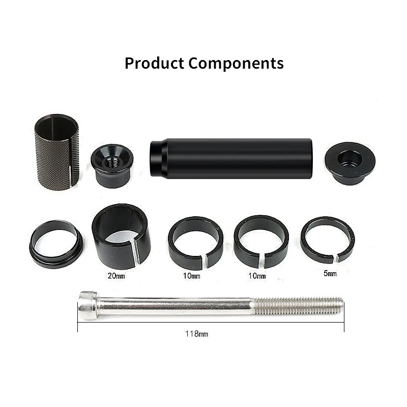 Bicycle Fork Steerer Tube Exte - Stem Extender Tube review and price