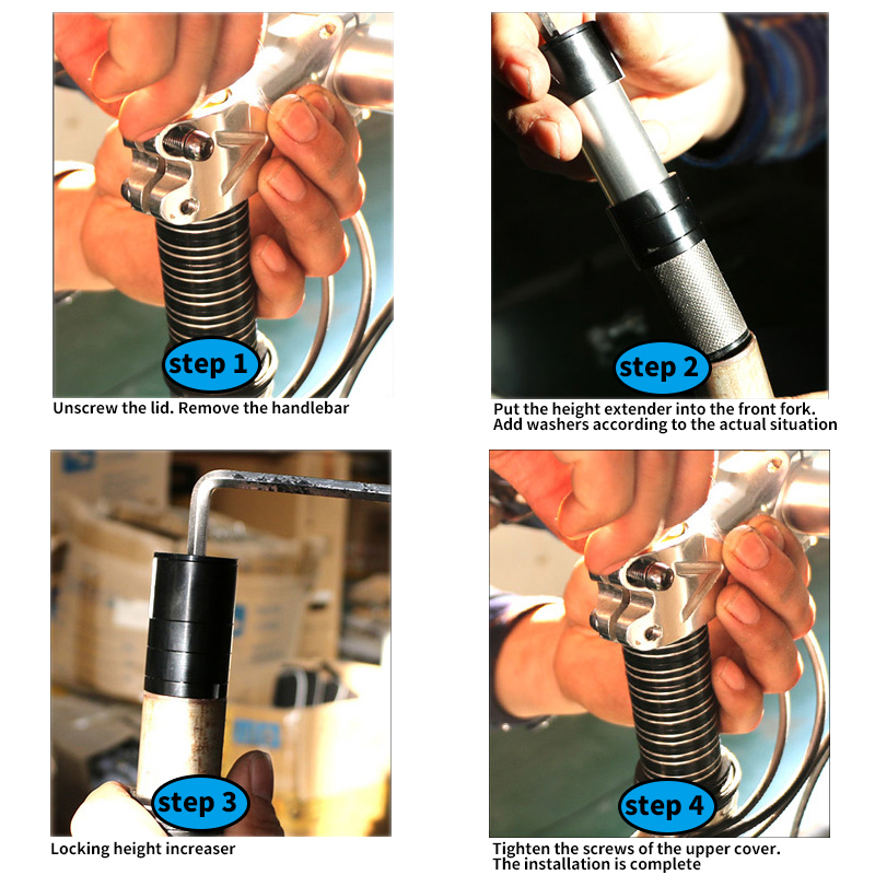 Bicycle Fork Steerer Tube Exte - Stem Extender Tube review and price